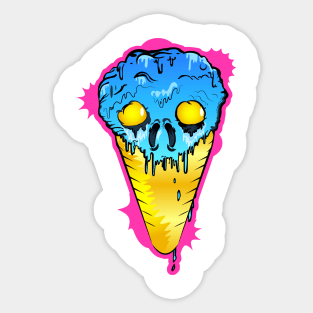 I Scream Sticker